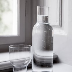 Audo Copenhagen Bottle Carafe Karaffel 1 L Klar/Stl