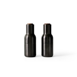 Audo Copenhagen Bottle Grinder Kvrne 2 stk. Bronzeret Messing Finish m. Lg i Valnd