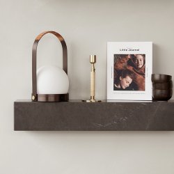 Audo Copenhagen Carrie Brbar Bordlampe Bronzeret Messing