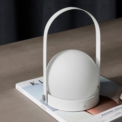 Audo Copenhagen Carrie Brbar Bordlampe Hvid