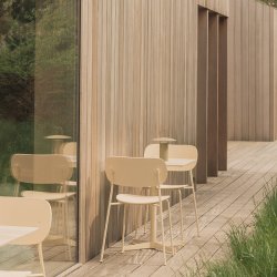 Audo Copenhagen Co Dining Chair Outdoor Ivory