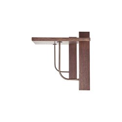 Audo Copenhagen Corbel Hylde Large Mrkbejdset Eg