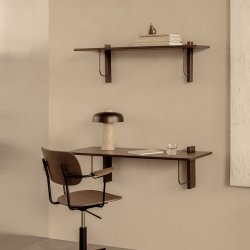 Audo Copenhagen Corbel Hylde Large Mrkbejdset Eg