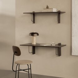 Audo Copenhagen Corbel Hylde Large Mrkbejdset Eg