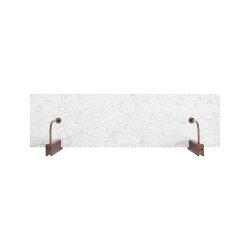 Audo Copenhagen Corbel Hylde Large White Marble Carrara