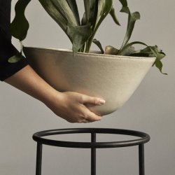 Audo Copenhagen Daiza Planter Urtepotte H37/48 Ivory