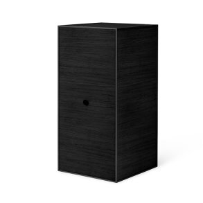 Audo Copenhagen Frame 70 m/ 2 Hylder & Lge Sortbejdset Ask