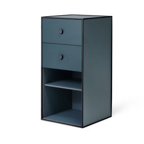 Audo Copenhagen Frame 70 m/ 2 Skuffer & Hylde Fjord