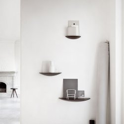 Audo Copenhagen Gridy Fungi Hylde Medium Sort Eg