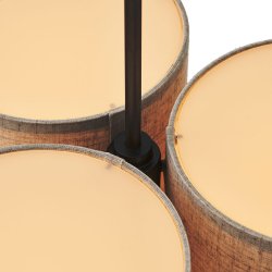 Audo Copenhagen Hashira Pendel Cluster Raw Lille