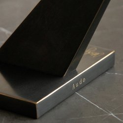 Audo Copenhagen Interconnect Lysestage Bronzeret Messing