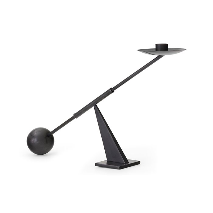 Audo Copenhagen Interconnect Lysestage Bronzeret Messing