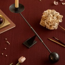 Audo Copenhagen Interconnect Lysestage Small Bronzeret Messing