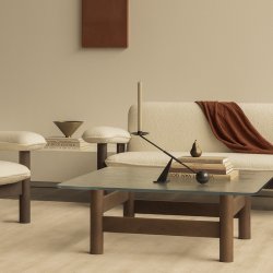 Audo Copenhagen Interconnect Lysestage Small Sort