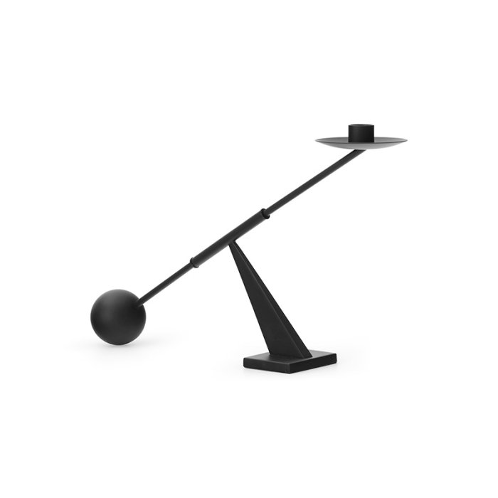 Audo Copenhagen Interconnect Lysestage Small Sort