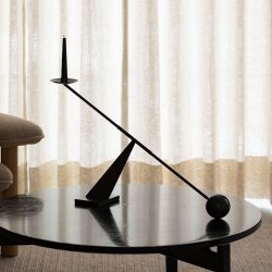 Audo Copenhagen Interconnect Lysestage Sort