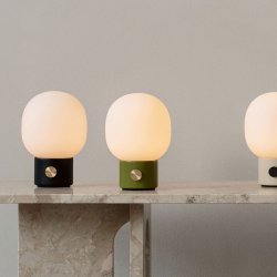 Audo Copenhagen JWDA Brbar Bordlampe Dusty Green