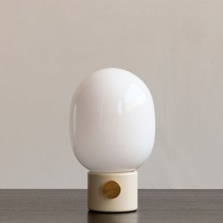 Audo Copenhagen JWDA Bordlampe Alabaster White/Messing