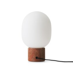 Audo Copenhagen JWDA Bordlampe Rd Travertin/Bronzeret Messing