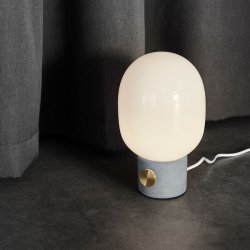 Audo Copenhagen JWDA Concrete Bordlampe Lysegr/Messing