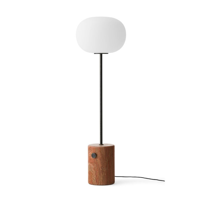 Audo Copenhagen JWDA Gulvlampe Rd Travertin/Bronzeret Messing