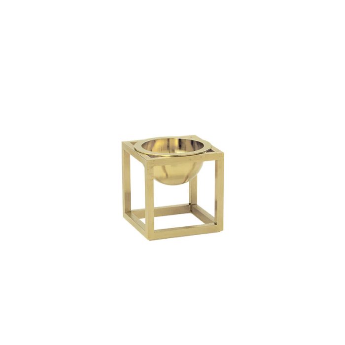 Audo Copenhagen Kubus Bowl Guld Finish Mini