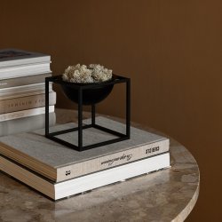 Audo Copenhagen Kubus Bowl Sort Lille