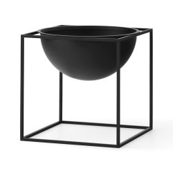Audo Copenhagen Kubus Bowl Sort Stor