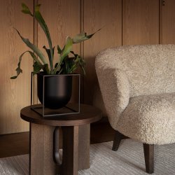 Audo Copenhagen Kubus Flowerpot 23 Sort