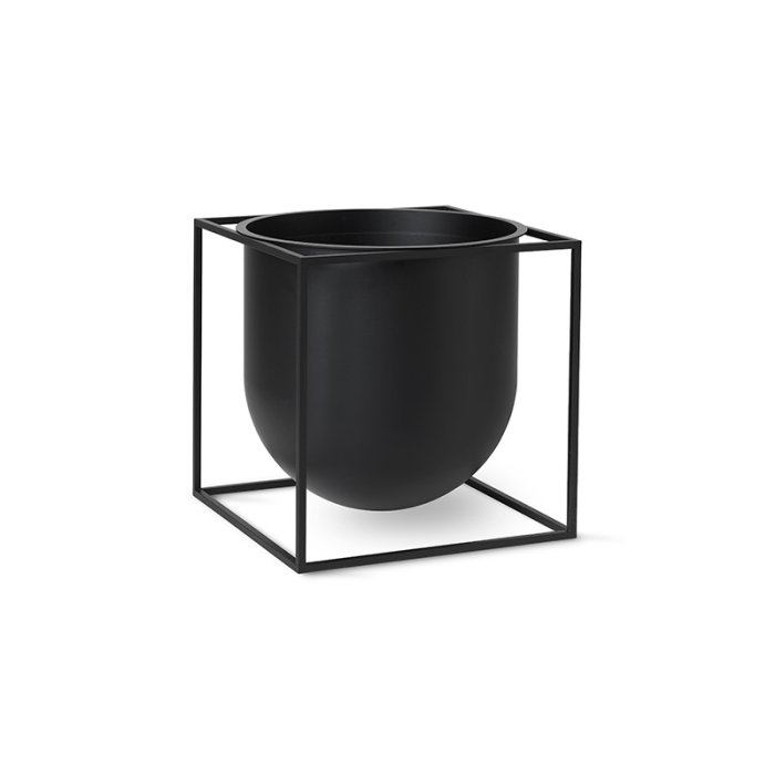 Audo Copenhagen Kubus Flowerpot 23 Sort