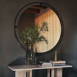 Audo Copenhagen Nimbus Spejl 110 Bronzeret Messing