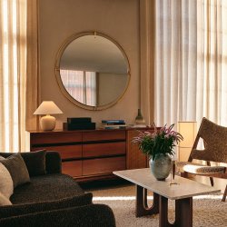 Audo Copenhagen Nimbus Spejl 110 Poleret Messing