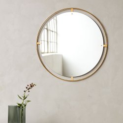 Audo Copenhagen Nimbus Spejl 110 Poleret Messing
