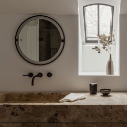 Audo Copenhagen Nimbus Spejl 60 Bronzereret Messing