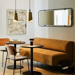 Audo Copenhagen Nimbus Spejl Rektangulrt Bronzeret Messing