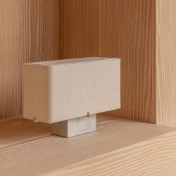 Audo Copenhagen Nonna Bordlampe H24 cm Aluminium