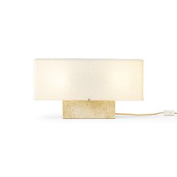 Audo Copenhagen Nonna Bordlampe Travertin H30 cm 