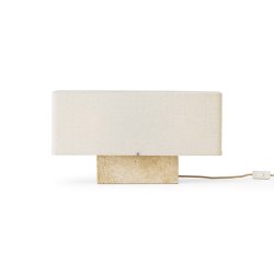 Audo Copenhagen Nonna Bordlampe Travertin H30 cm 