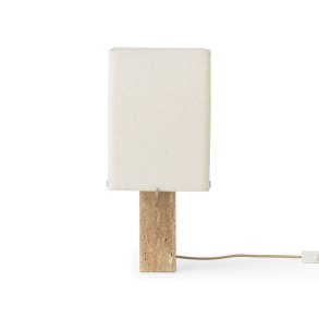 Audo Copenhagen Nonna Bordlampe Travertin H49 cm 