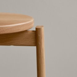 Audo Copenhagen Passage Barstol H75 Eg/Stl