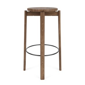 Audo Copenhagen Passage Barstol H75 Valnd/Sort