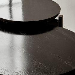 Audo Copenhagen Passage Sofabord Mrklakeret Eg 90 cm