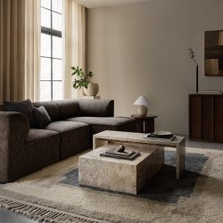 Audo Copenhagen Plinth Bridge Sand Kunis Breccia