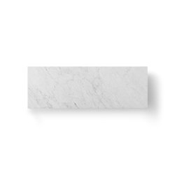 Audo Copenhagen Plinth Bridge White Marble Carrara