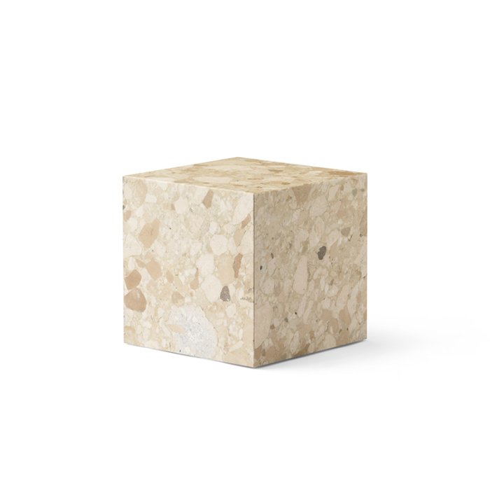 Audo Copenhagen Plinth Cubic Kunis Breccia