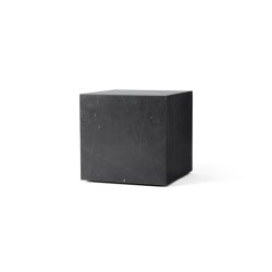 Audo Copenhagen Plinth Cubic  Nero Marquina