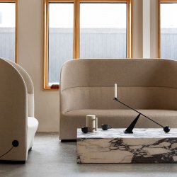 Audo Copenhagen Plinth Grand Calacatta Viola