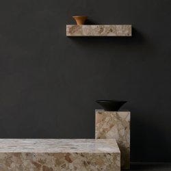 Audo Copenhagen Plinth Hylde Kunis Breccia