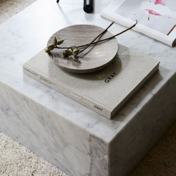 Audo Copenhagen Plinth Low Carrara