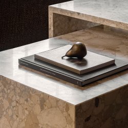 Audo Copenhagen Plinth Low Kunis Breccia